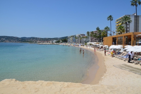 Franse Rivièra Westkust Tussen Nice en Cannes