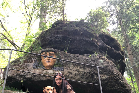 Rochas de Adršpach - excursão de dia inteiro com transporte e comida local
