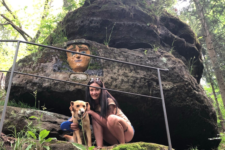 Rochas de Adršpach - excursão de dia inteiro com transporte e comida local