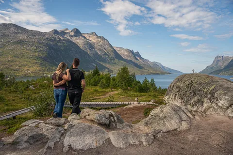 Vanuit Tromsø: Arctische Roadtrip: fjorden tour met schilderachtige picknick