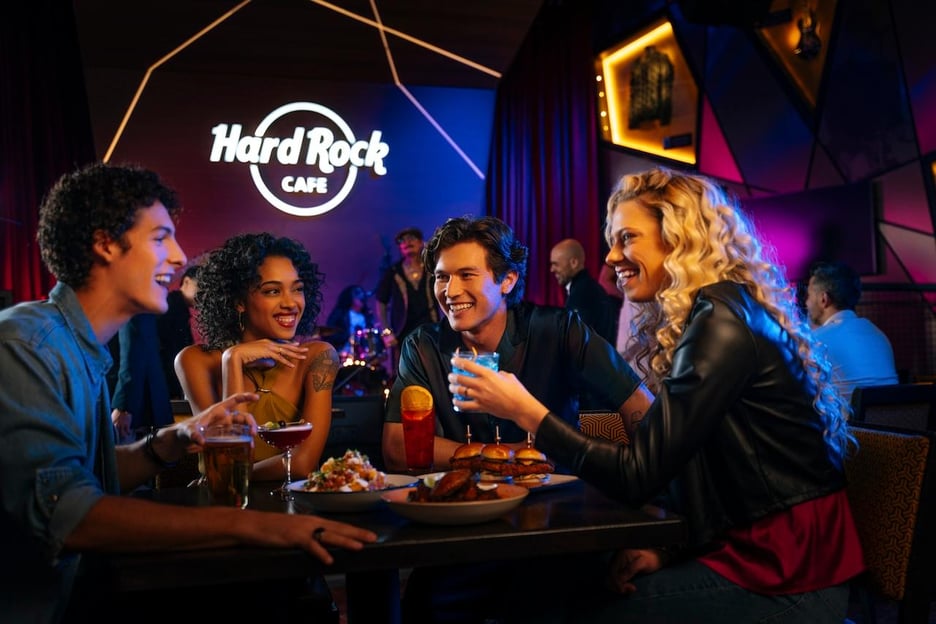 Amsterdam: pranzo o cena al famoso Hard Rock Cafe