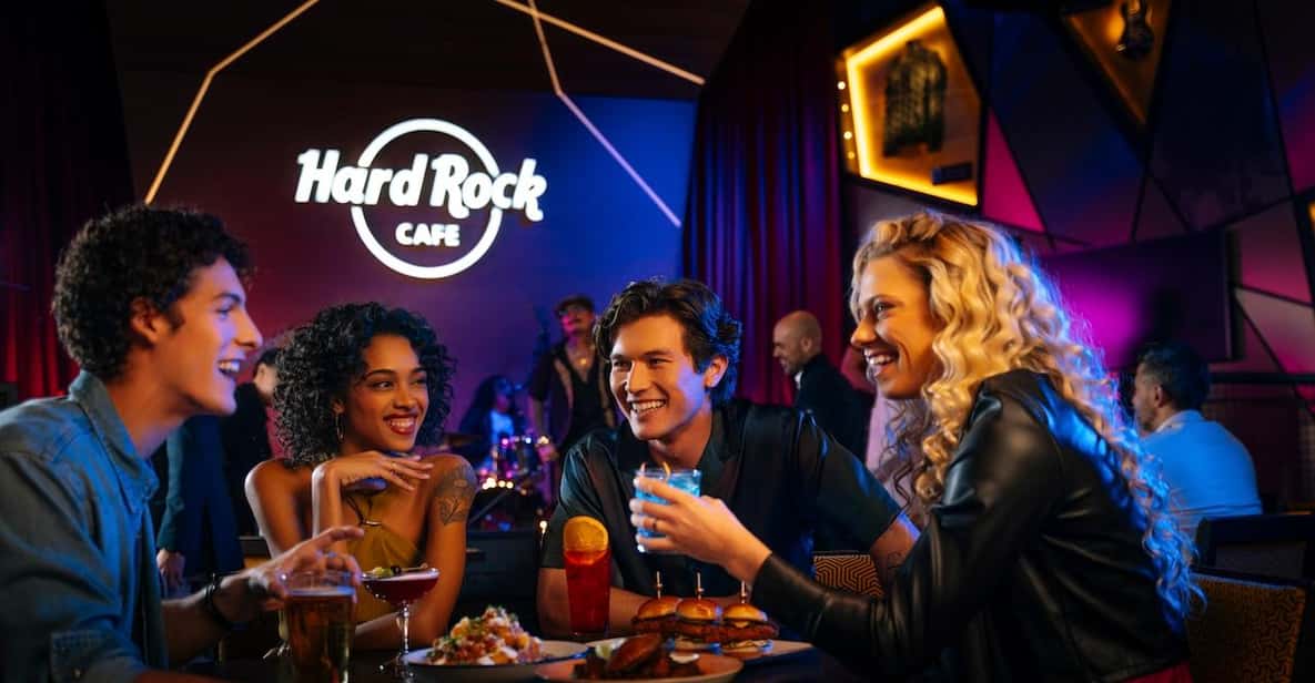 Afbeelding 0 van Amsterdam: lunch of diner in het beroemde Hard Rock Café
