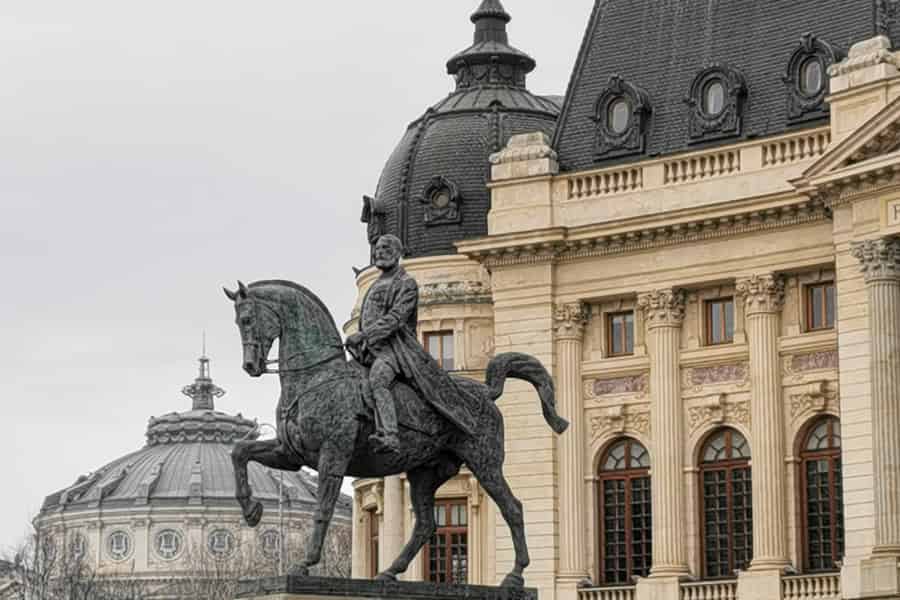Bukarest: 3-stündige Städtetour mit dem Hop-On/Hop-Off-Sightseeing-Minibus. Foto: GetYourGuide Bukarest: 3-stündige Städtetour mit dem Hop-On/Hop-Off-Sightseeing-Minibus. Foto: GetYourGuide
