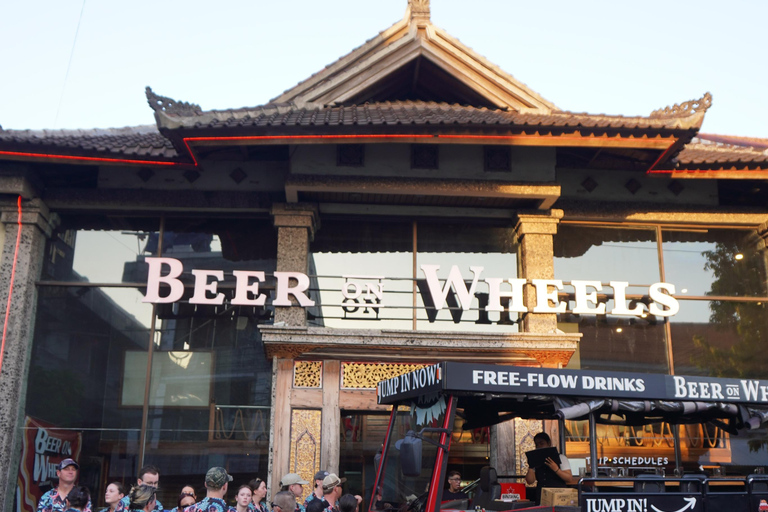 Bali: 2-Hour Beer Bus Party in Kuta & Legian Happy Hour Beer