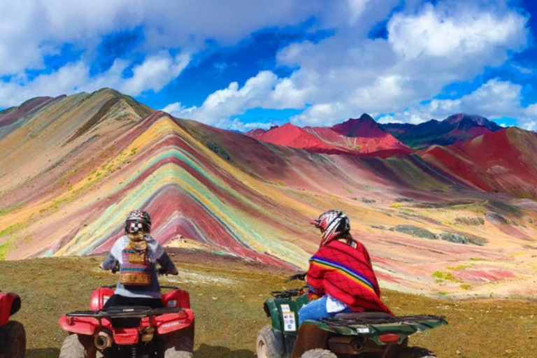 From Cuzco: Vinicunca & Red Valley Off-Road Adventure Red Valley and Rainbow Mountain Tour (Quad doble).