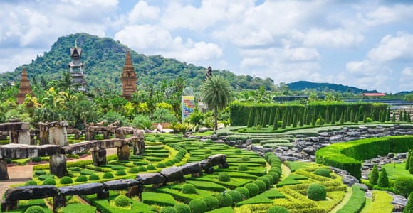 Pattaya: Nong Nooch Tropical Garden Ticket for Foreigners