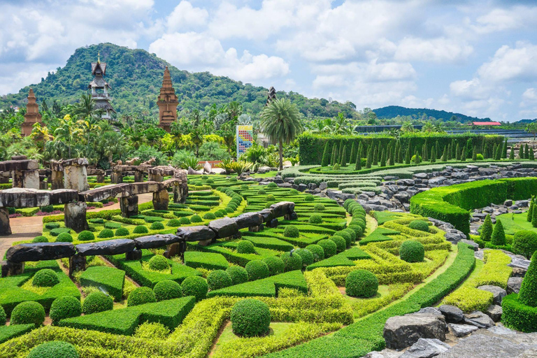 Pattaya: Nong Nooch Tropical Garden Ticket de entrada para extranjerosTicket de entrada + Espectáculo