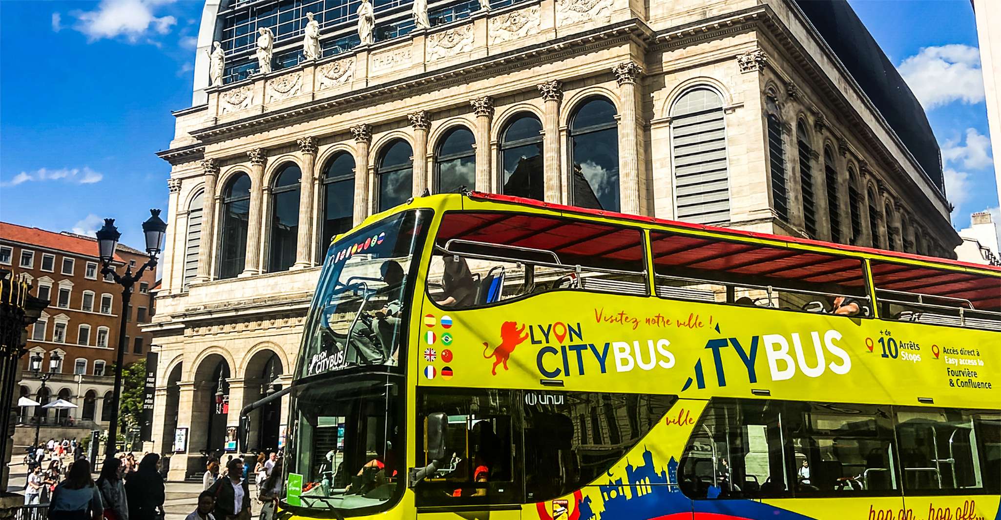 Lyon City Hopon Hopoff Sightseeing Bus Tour SuiteTrails