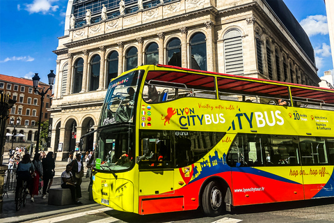 Tour in autobus Hop-on Hop-off della città di LionePass per 2 giorni