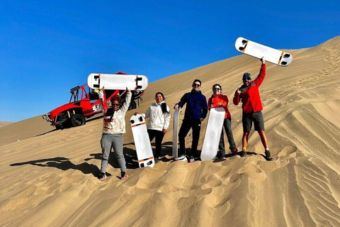 From Paracas: Candelabro to Oasis Route with Dune Adventure From Ica: Camels, Ica Traditions, and Sunset in Huacachina