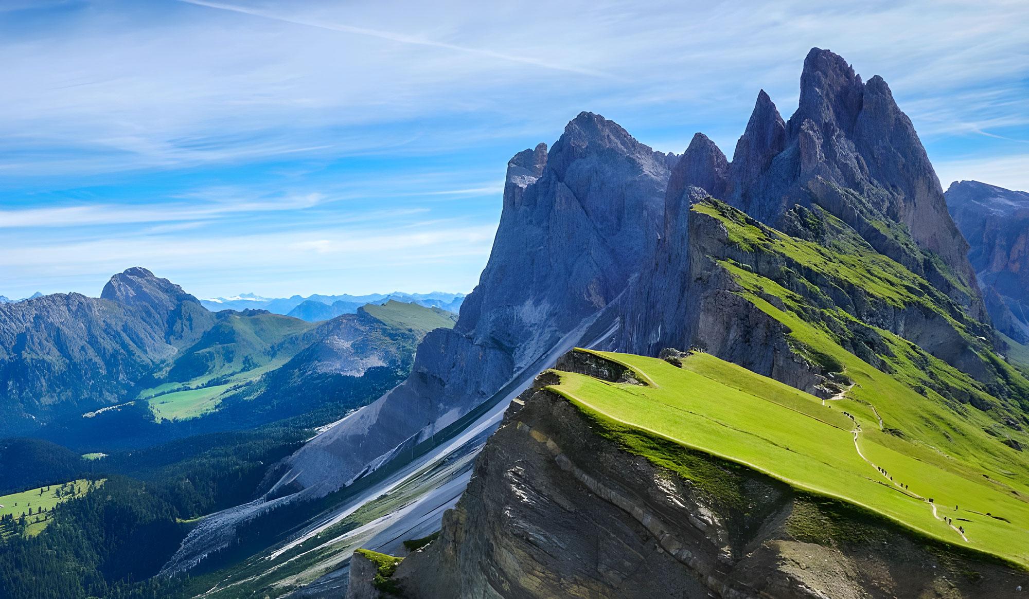 Selva Val Gardena: E-Bike-Tour Seceda Evolution