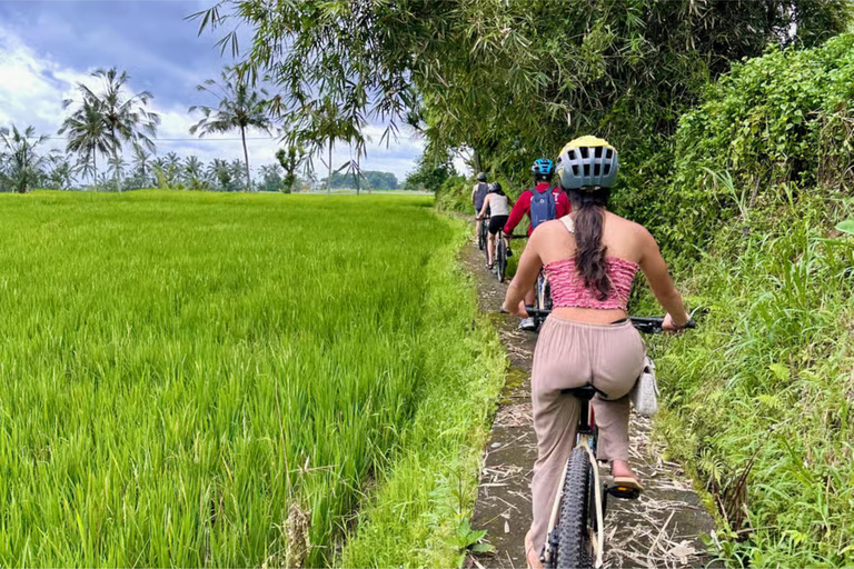 Yogyakarta : circuit de 3 heures à vélo à travers les villages avec transfertsAvec transferts aller-retour depuis votre hôtel/lieu de séjour.