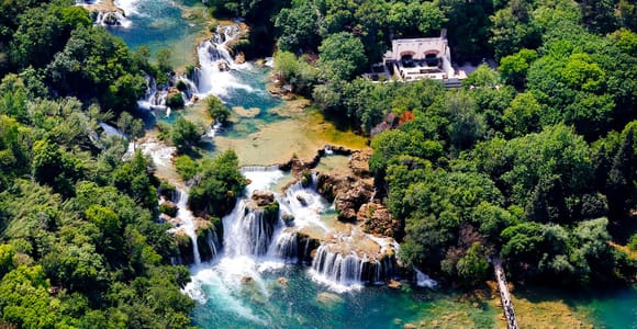 From Zadar: Krka National Park and Šibenik Day Trip