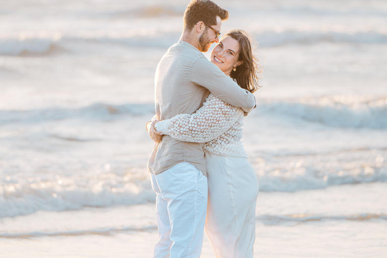 Saint-Michel-Chef-Chef: Romantyczna sesja zdjęciowa o zachodzie słońca8 zdjęć – romantyczna sesja zdjęciowa