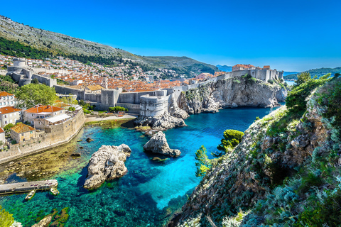 De Split e Trogir: Excursão guiada de um dia a DubrovnikDe Trogir: Visita guiada de um dia a Dubrovnik e degustação de ostras de Ston