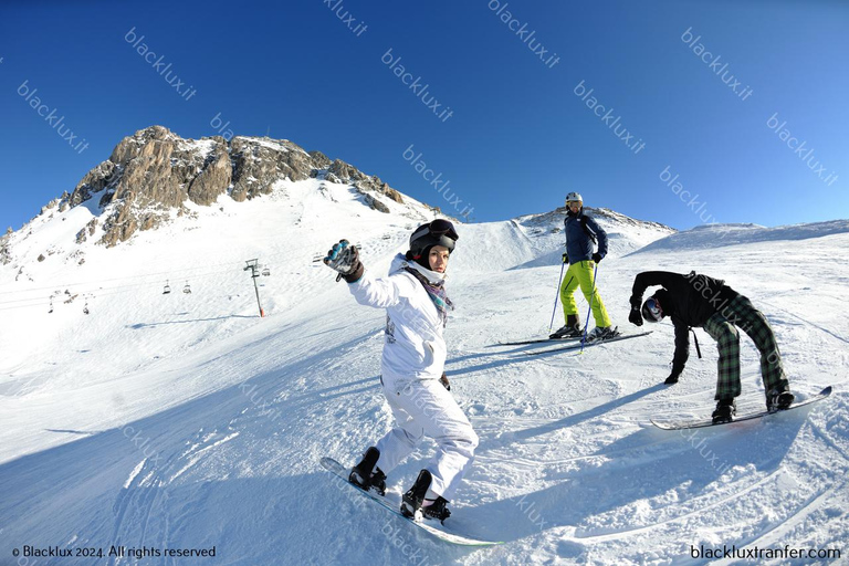 VAL D&#039;ISERE : TRANSFERT DE L&#039;AÉROPORT MALPENSA À VAL D&#039;ISÈRE