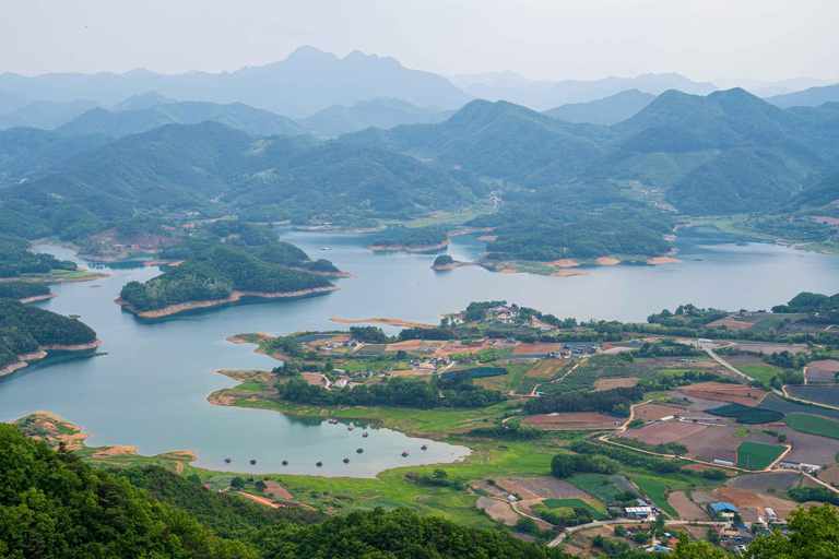 Seoul: Chungju Cruise, Cable Car & Cave Kayak Adventure Tour Shared Chungju Tour, Meet at Hongik Univ. Station