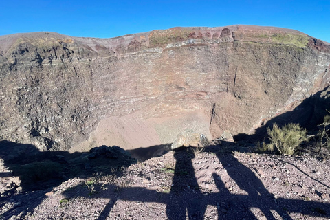 Desde Positano: tour en grupo reducido por Pompeya y el Vesubio