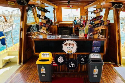 Side, Antalya: Private Boat Tour with Chef & Hotel Transfer