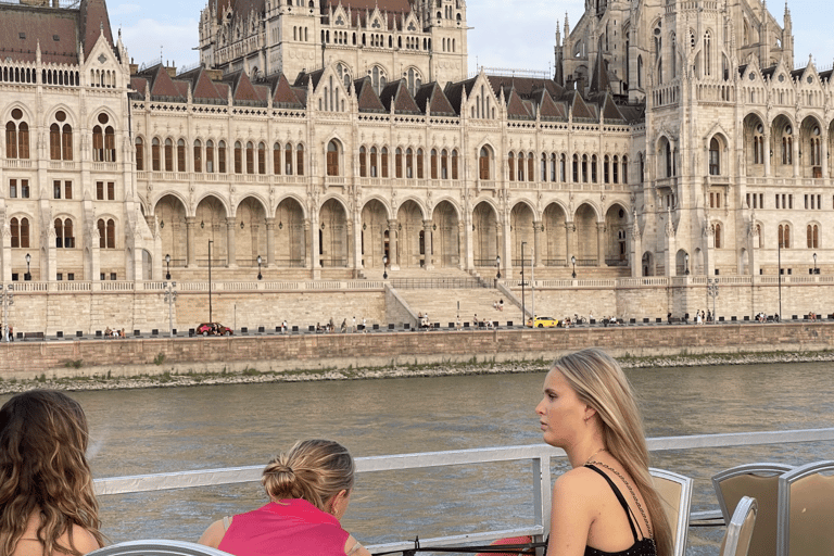 Danube Cruise 360 views with Guaranteed Rooftop Seats, Drink