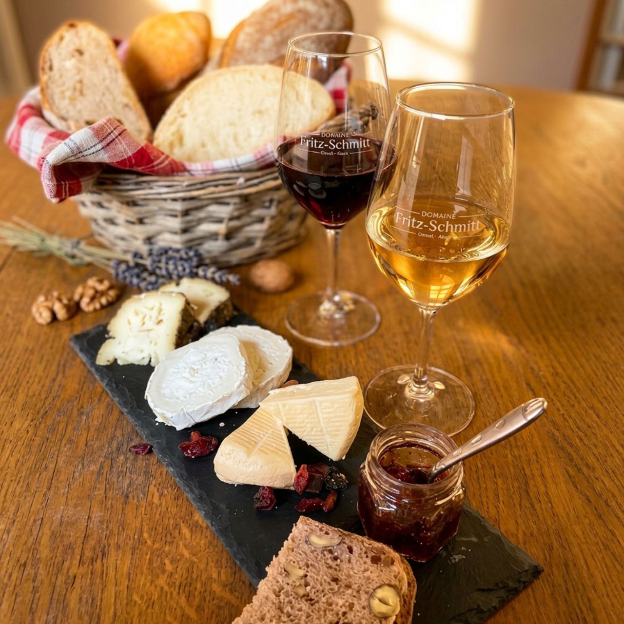 Elsässische Wein- und Käseverkostung in Ottrott