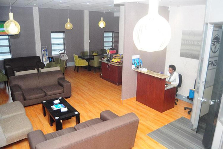 GBE Gaborone Sir Seretse Khama INTL Airport Nthula Lounge Main Terminal Domestic Departure: Nthula Lounge (Domestic)