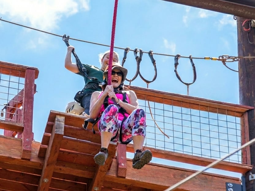 Oahu: High Ropes Adventure with Climbing, Rappel &amp; Freefall