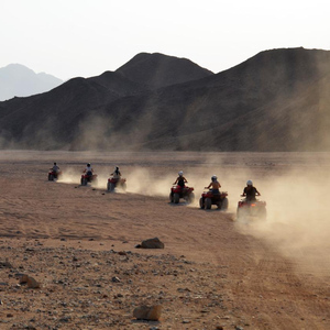 Hurghada: Quad Bike, Buggy, and Camel Ride & Bedouin Village