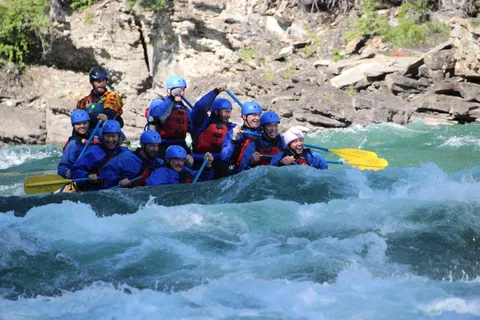 Banff: Tour mattutino di rafting nel Canyon di Horseshoe