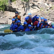 Banff : Excursion matinale de rafting en eaux vives dans le canyon Horseshoe