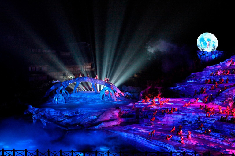 Zhangjiajie: Tianmen Mountain & Fox Fairy Show Ticket Tianmen Mountain Ticket ( Route A/B/C ) and Glass Skywalk