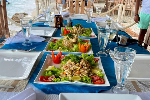 Perdernales : Excursion à la Bahia de las aguilas et à la lagune d'Oviedo