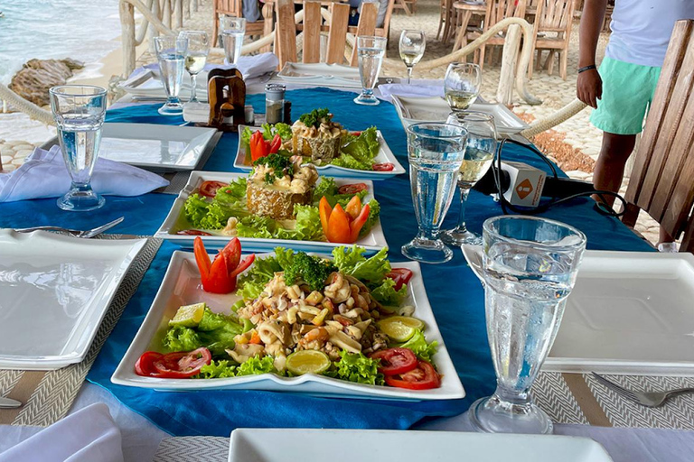Perdernales : Excursion à la Bahia de las aguilas et à la lagune d'Oviedo