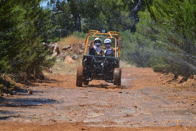 Side: Off-Road Quad/Buggy Adventure Through Nature Double Buggy Safari Experience 2 Person 1 Bike