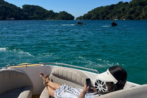 Ilha Grande Private Day Trip from Rio with Private Speedboat Lopes Mendes Route
