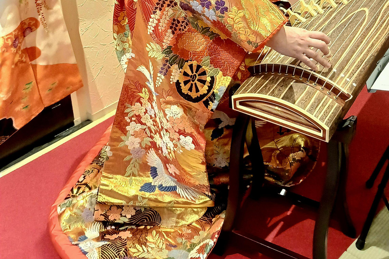 Kyoto: Theeceremonie met Koto-voorstelling