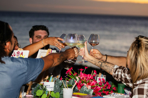 Aruba: Beachside Sip &amp; Paint with Snacks and Wine