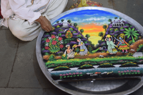 Jalsanjhi By Last Few Artisans Who Can Paint on Water Beyond Imagination : Jalsanjhi By Last Few Artisans Who Can