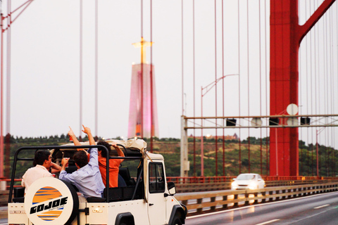 LISBON HALF DAY in a Vintage Jeep with FOOD &amp; DRINK Tastings