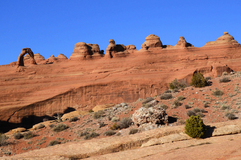 Från Moab: Arches National Park Scenic Tour med korta vandringarSolnedgångstur | Arches nationalpark