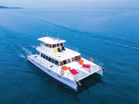 Amazing Coral Island & Sunset Dinner with Power Catamaran - Housity