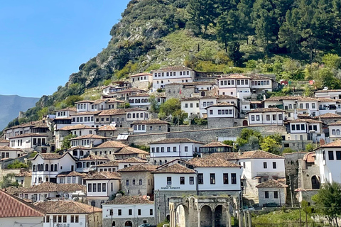 Vlora/Rradhime/Orikum: Berat Castle and Old City Sunset Tour From Vlora: Berat Castle & OldCity Sunset Tour