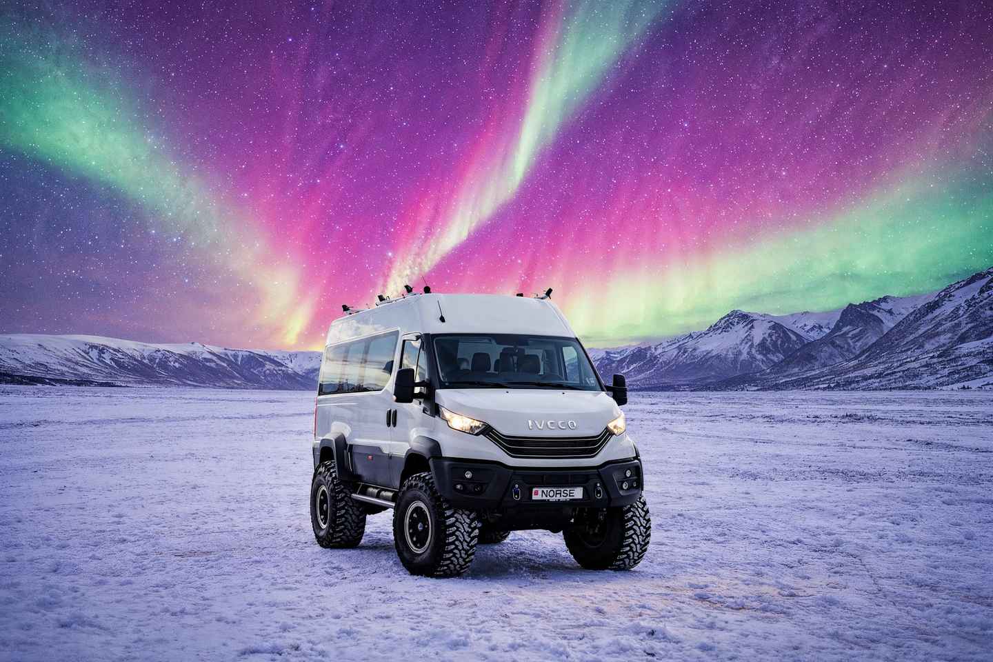 Reykjavik : Aurores Boréales en Superjeep