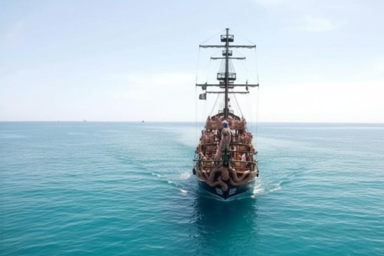 Alanya: Pirate Boat Tour w/Lunch, Soft Drinks and Transfer Pirate Boat Tour w/Lunch, Soft Drinks and Without Transfer