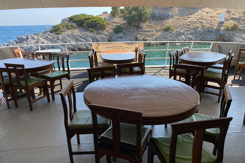 From Marmaris: Turtle Beach & Mud Bath By Boat Marmaris Dalyan Boat Tour w/Tutle Beach and Mud Bath