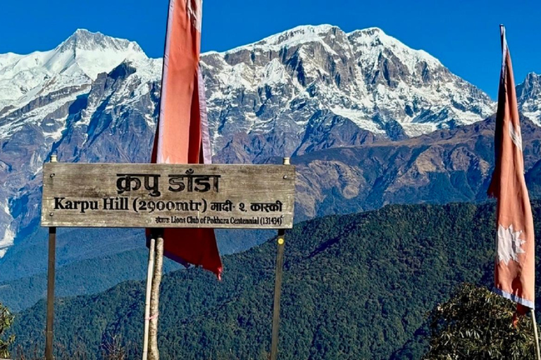 Pokhara: 2-Day Krapu Danda Trek with Guide and Meals Pokhara: 2-Day Krapu Danda Trek with Meals on self pay