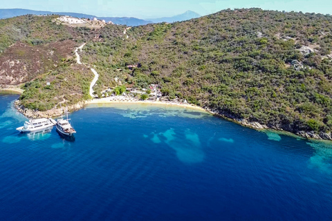 de Thessaloniki: Cruzeiro na Lagoa Azul com almoço