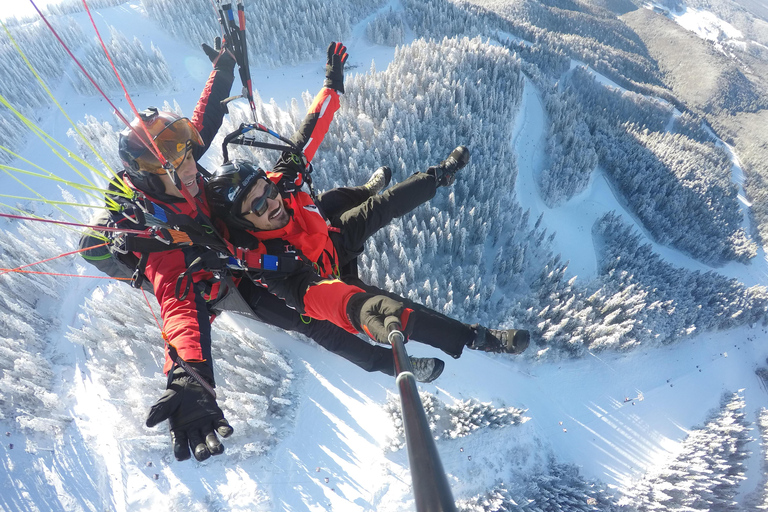 Brașov: Poiana Brașov Tandem Paragliding Flight