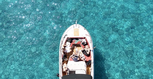 Schnellboot-Tour zu 3 Inseln in der Blauen Bucht: Schnorcheln & Cocktails