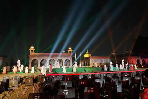 Delhi: Red Fort Light & Sound Show With Skip The Line Entry Tour With Guide Only